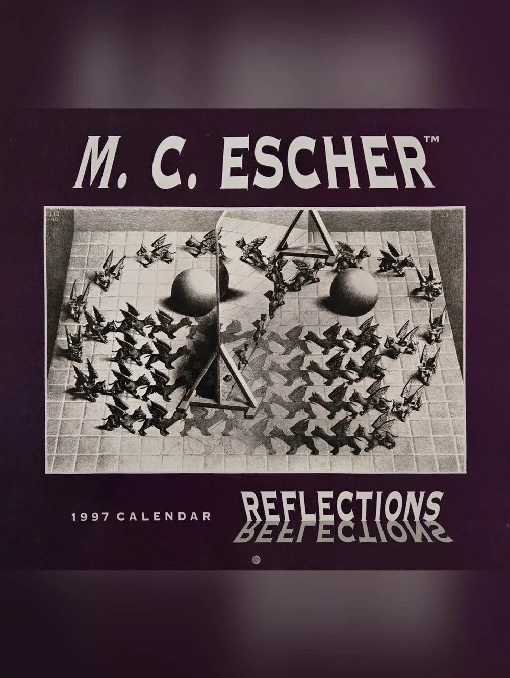 M.C. Escher Reflections 1997 Calendar